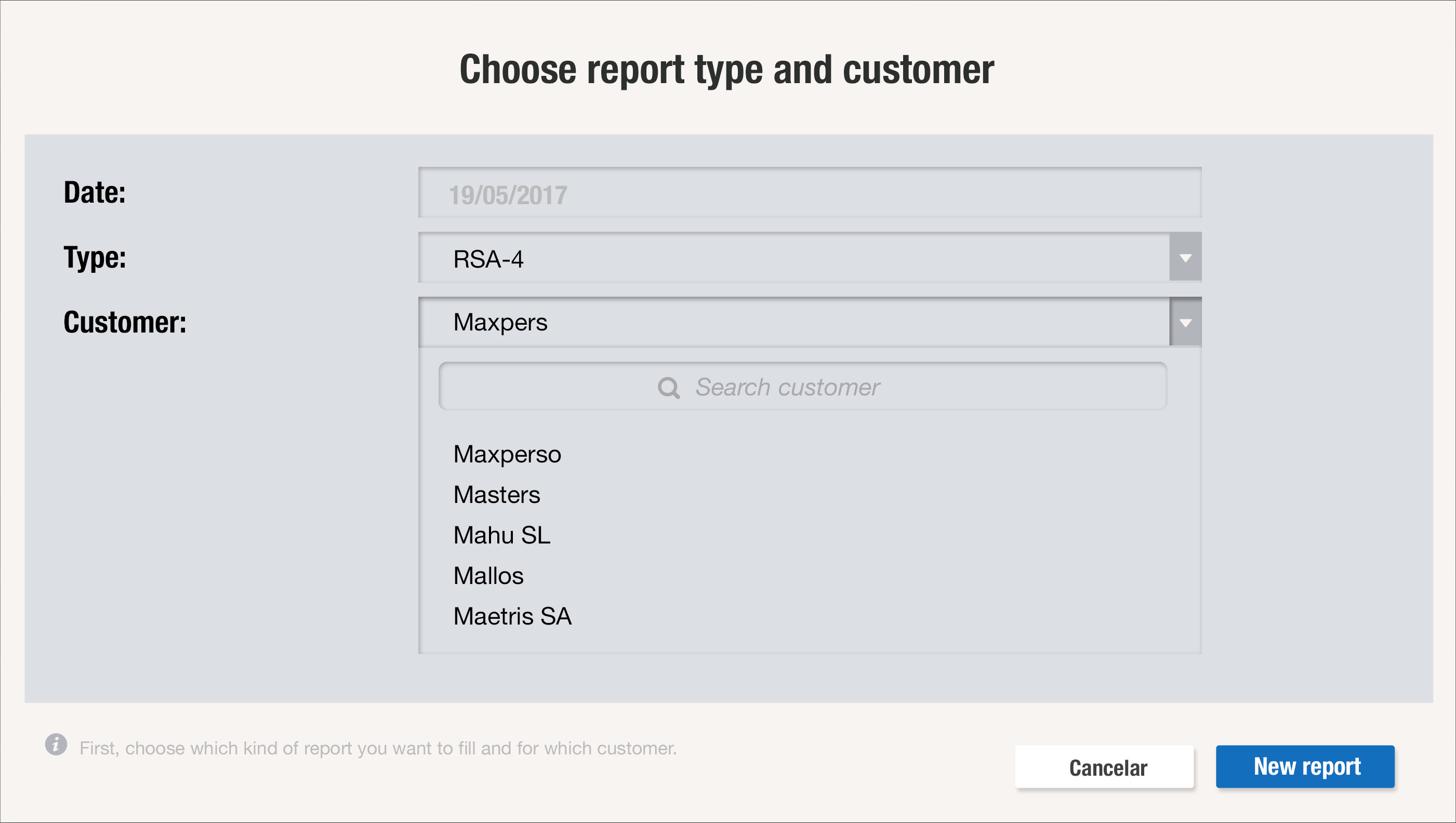 Configura cualquier estructura y tipología de report para que los comerciales puedan rellenarlos y completarlos con la información adecuada para tener mayor control comercial gracias a uSell CRM