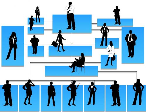 The organizational structure of an enterprise